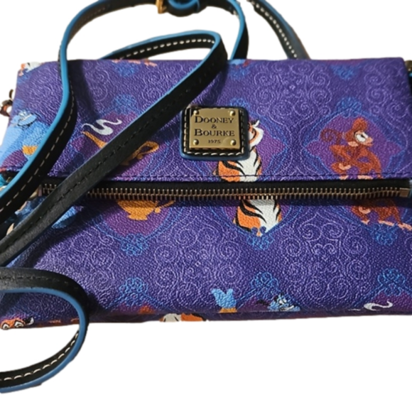 Dooney & Bourke Bags Disney Aladdin Foldover Crossbody Bag By